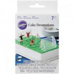 Figurki na tort - zestaw pi�karski (pi�karze) - 03-9002 - Wilton