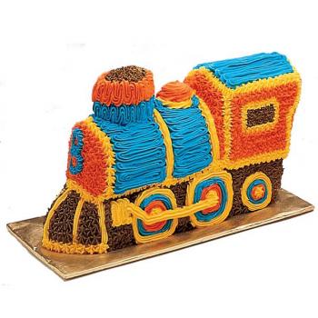 Forma aluminiowa do pieczenia w kszta�cie lokomotywy 3D - 2105-2861- Wilton