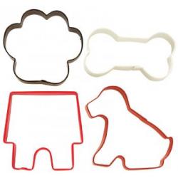 Foremki metalowe do wykrawania ciastek w kszta�tach 