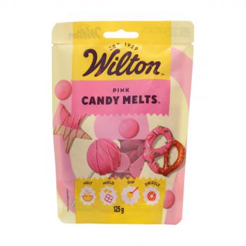 Pastylki czekoladowe do rozpuszczania Candy Melts Pink (125 g) - Wilton