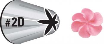 Tylka do dekoracji ciast i tort�w w kszta�cie kwiatka 2D - 418-2004 - Wilton