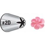 Tylka do dekoracji ciast i tort�w w kszta�cie kwiatka 2D - 418-20...