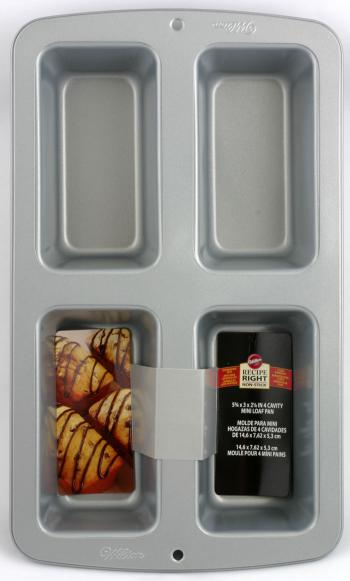 Forma metalowa do mini keks�w RR (4 gniazda) - 2105-9101 - Wilton