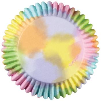 Papilotki do muffin�w wzmacniane „Akwarele” - 415-0746 - Wilton