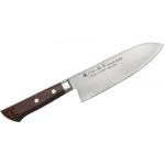 N� Mahogany Santoku (17 cm) - Unique - Satake