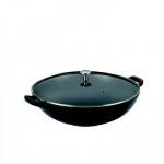 Wok ze szklan pokryw ( rednica 36 cm) - Calido - Kela