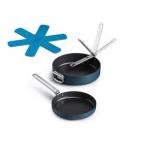 Patelnie ze sk�adanymi uchwytami (2 sztuki, �rednice: 2...