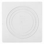 Talerz plastikowy, kwadratowy, g�adki (30,5 cm x 30,5 c...