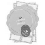 Zestaw do dekoracji s�oik�w Retro (36 element�w), r�ow...