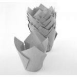 Papilotki woskowane do muffin�w, w kszta�cie tulipan�w ...