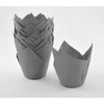 Papilotki woskowane do muffin�w, w kszta�cie tulipan�w ...