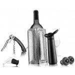 Zestaw akcesori�w do wina Essentials (6 element�w), cza...