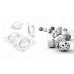 Foremki plastikowe do czekoladowych ozd�b w kszta�cie j...