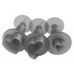 Komplet mini-wykrawaczek do ozd�b z fondantu i gum past...