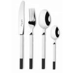 Komplet sztu�c�w Furio (24 elementy), br�zowy - Vialli ...