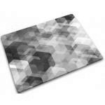 Podstawka prostok�tna ze szk�a hartowanego Hexagons - J...