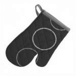 R�kawica kuchenna pikowana Diego, bordowa w ko�a - Kela