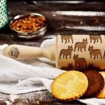 Wa�ek grawerowany do wyciskania wzor�w - buldog francus...