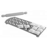 Aluminiowa forma do ravioli z wa�kiem (na 24 okr�g�e ra...