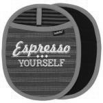 Komplet uchwyt�w do gor�cych naczy� (2 sztuki) Cafe Lat...