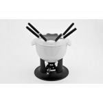 Zestaw do fondue �eliwny emaliowany Tulipe w kolorze wa...