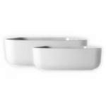 Miska kwadratowa Firenze (27,2 x 24,8 cm), bia�a - Vial...