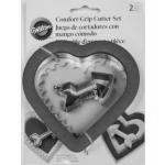 Foremka metalowa z mi�kk� obw�dk� do wykrawania ciastek...