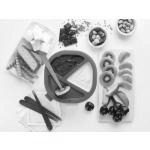 Zestaw do czekoladowego fondue NATIVE (7 element�w) - L...