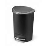 Kosz na �mieci (50 L) peda�owy, szary - SimpleHuman 