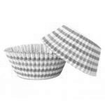 Papilotki do muffin�w  wzmocnione Kolorowe paski (36 sz...