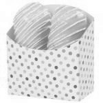 Pojemniki kartonowe na przek�ski, kolorowe groszki (6 s...