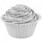 Papilotki ryflowane, z ko�nierzem (24 szt.), bia�e - 41...