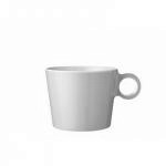 Kubek z melaminy (pojemno��: 375 ml), zielony - Flow - ...