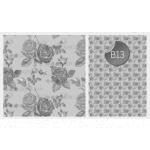 Arkusz do przygotowania kolorowych bez (r�a na niebies...