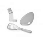 Zestaw do pieczenia (skrobak, p�dzel, trzepaczka) - Jos...