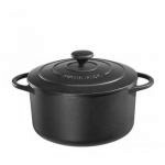 Garnek �eliwny w kolorze czarnym (�rednica: 28 cm, poje...