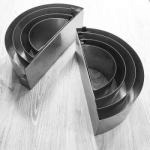 Ranty do pieczenia ciast i tort�w w kszta�cie przekrojo...