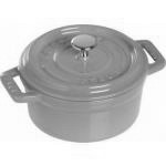 Garnek �eliwny emaliowany okr�g�y musztardowy (pojemno�...