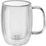 Zestaw dw�ch szklanek do espresso z uchwytem (pojemno��...