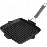 Patelnia grillowa �eliwna kwadratowa (24cm) - Staub