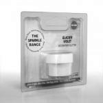 Brokat b�yszcz�cy do dekoracji, lodowy fiolet - Sparkle...