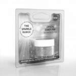 Brokat b�yszcz�cy do dekoracji, cukierkowy r� - Sparkl...