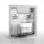 Brokat b�yszcz�cy do dekoracji, lodowa ziele� - Sparkle...