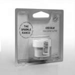 Brokat b�yszcz�cy do dekoracji, zmro�ony b��kit - Spark...