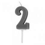 �wieczka fioletowa na tort „2” - Ibili