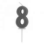 �wieczka fioletowa na tort „8” - Ibili