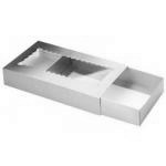 Pude�ko z okienkiem na blok czekoladowy i s�odycze, z�o...