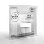 Brokat b�yszcz�cy do dekoracji, cytrynowy - Sparkle Ran...