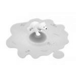 Pokrywka silikonowa z misiem polarnym (�rednica: 11.5 c...