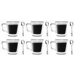 Fili�anki z podw�jn� �ciank� i �y�eczkami, Lambada (poj...